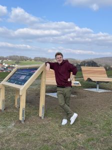 Jannes Löwer, ehemaliger Teilnehmender am Freiwilligen Ökologischen Jahr im Naturpark Knüll hat das Projekt „Sternenerlebnis“ entwickelt